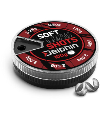 Vyvažovací olůvka Delphin SOFT (červená krabička), 100g / 0,1-1,5g