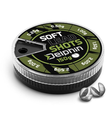 Vyvažovací olůvka Delphin SOFT (červená krabička), 100g / 0,1-1,5g