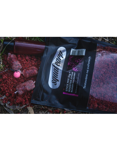 Squat Carp Stick mix Bloody Mulberry 1kg + booster 100ml