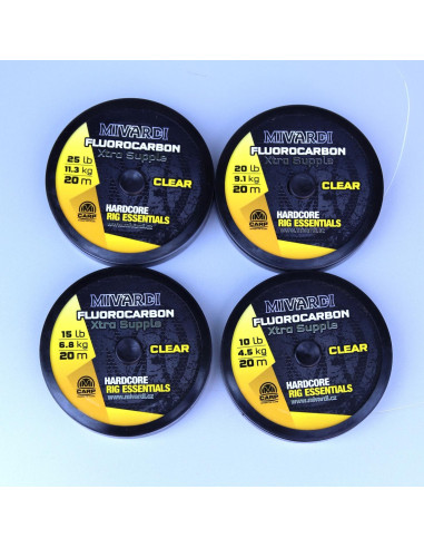 Fluorocarbon Xtra Supple 20m  / 20 lb