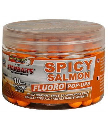 Spicy Salmon - Boilie FLUO plovoucí 80g 14mm