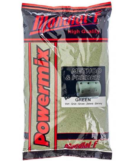 Krmení Method & Feeder GREEN 1kg Krmení Method & Feeder GREEN 1kg