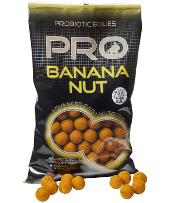Výprodej!!! Starbaits Boilie Pro Banana Nut 800g 24 mm