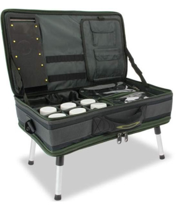 NGT Stolek s Kufrem Carp Bivvy Table System