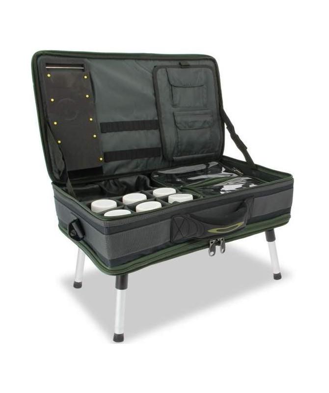 NGT Stolek s Kufrem Carp Bivvy Table System