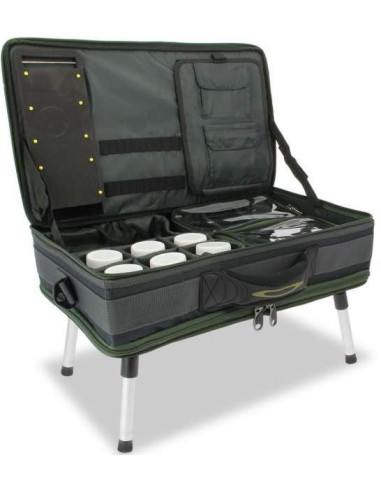 NGT Stolek s Kufrem Carp Bivvy Table System