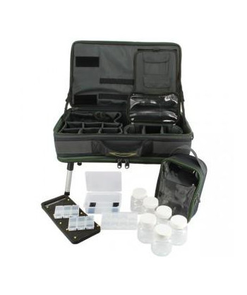 NGT Stolek s Kufrem Carp Bivvy Table System