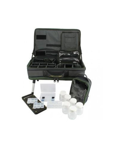 NGT Stolek s Kufrem Carp Bivvy Table System