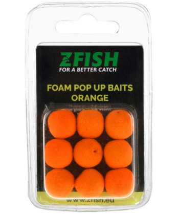 Zfish Pěnová Nástraha Foam Pop up Baits Orange 15mm