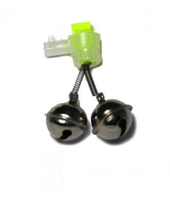 ZFISH Rolnička Dvojitá Double Bell Light Clip 2pc