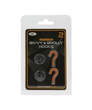 NGT Magnetický Háček Bivvy & Brolly Hooks (2ks)