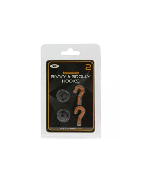 NGT Magnetický Háček Bivvy & Brolly Hooks (2ks)