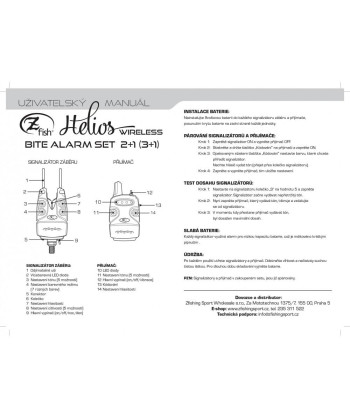 ZFISH Sada Hlásičů Helios 2+1
