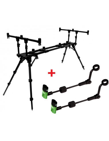 Zfish Stojan Rod Pod Construct 3 Rods + 2x Indicator ZFX Mini Zdarma!