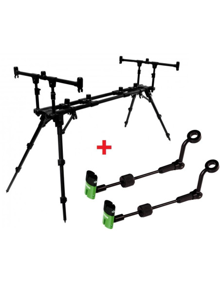 Zfish Stojan Rod Pod Construct 3 Rods + 2x Indicator ZFX Mini Zdarma!