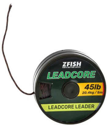 Zfish Olověná Šňůra Leadcore Leader 45lb/5m