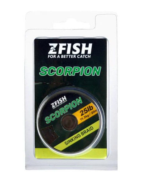 Zfish Šňůrka Scorpion Sinking Braid - 20m