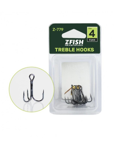 Zfish Trojháčky Z-779