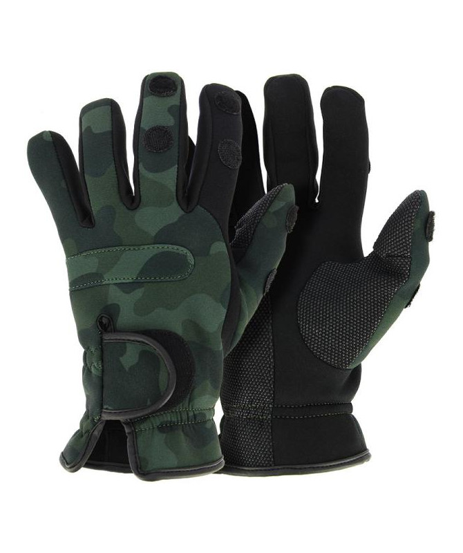 NGT Neoprén Rukavice Camo Gloves