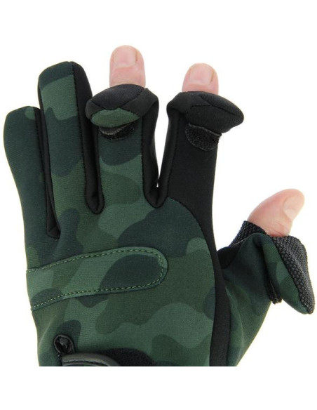 NGT Neoprén Rukavice Camo Gloves