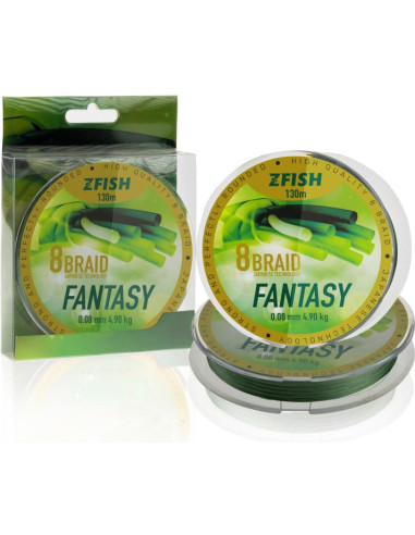 Zfish Šňůra Fantasy 8-Braid 130m