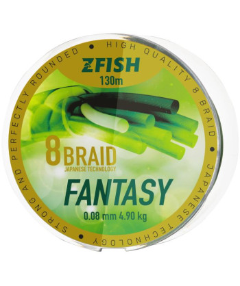 Zfish Šňůra Fantasy 8-Braid 130m
