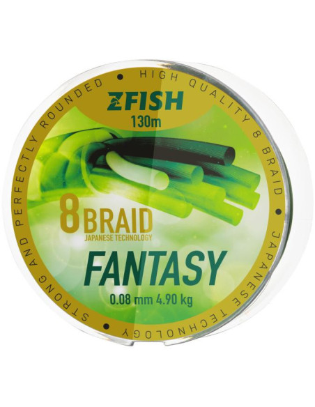 Zfish Šňůra Fantasy 8-Braid 130m