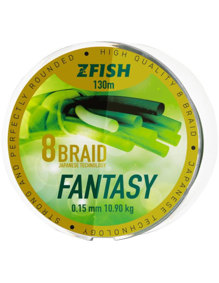 Zfish Šňůra Fantasy 8-Braid 130m