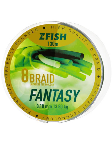 Zfish Šňůra Fantasy 8-Braid 130m