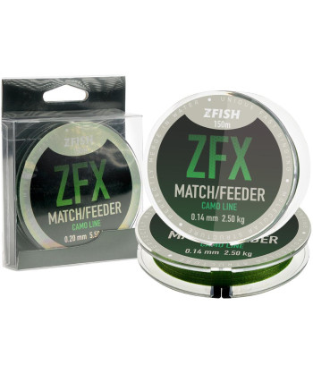 ZFISH vlasec ZFX Match/Feeder CamoLine 150m