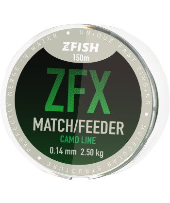 ZFISH vlasec ZFX Match/Feeder CamoLine 150m