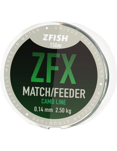 ZFISH vlasec ZFX Match/Feeder CamoLine 150m