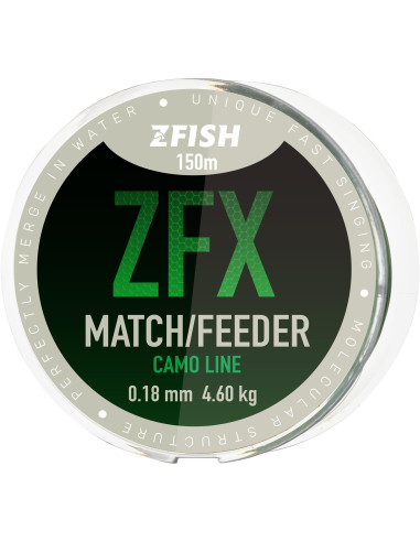 ZFISH vlasec ZFX Match/Feeder CamoLine 150m