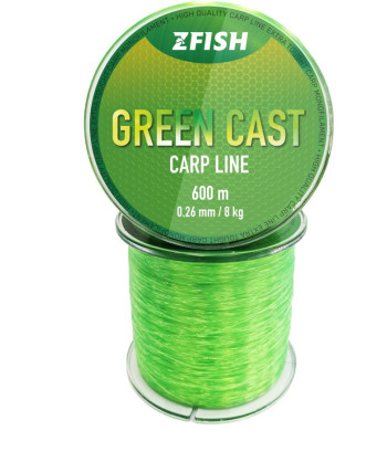 ZFISH Vlasec Green Cast Carp Line 600m