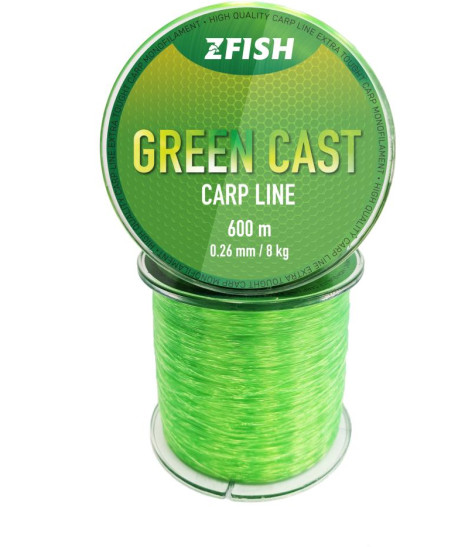 ZFISH Vlasec Green Cast Carp Line 600m ZFISH Vlasec Green Cast Carp Line 600m