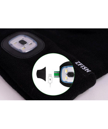 ZFISH Čepice Light Beanie Černá