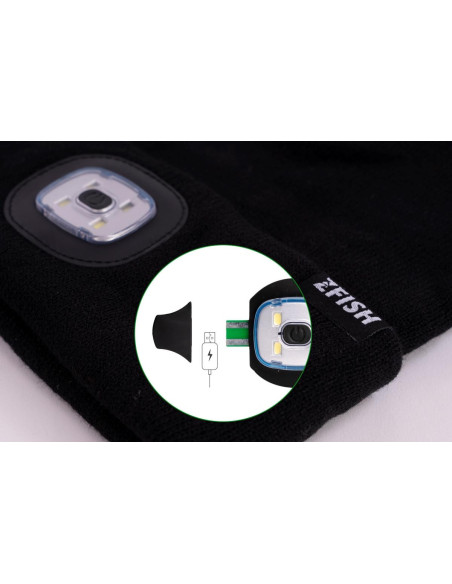 ZFISH Čepice Light Beanie Černá