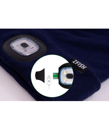 ZFISH Čepice Light Beanie Modrá