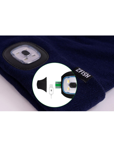 ZFISH Čepice Light Beanie Modrá