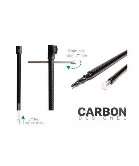 ZFISH Vidlička Carbon Drill Bankstick