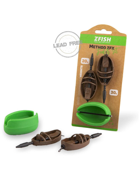 ZFISH Sada Method Feeder Set ZFX 20,30g+Formička
