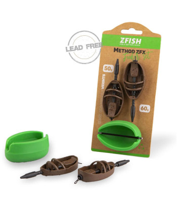 ZFISH Sada Method Feeder Set ZFX 50,60g+Formička