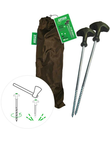 ZFISH Kolíky Bivvy Peg Set 25cm/10ks