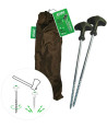 ZFISH Kolíky Bivvy Peg Set 25cm/10ks