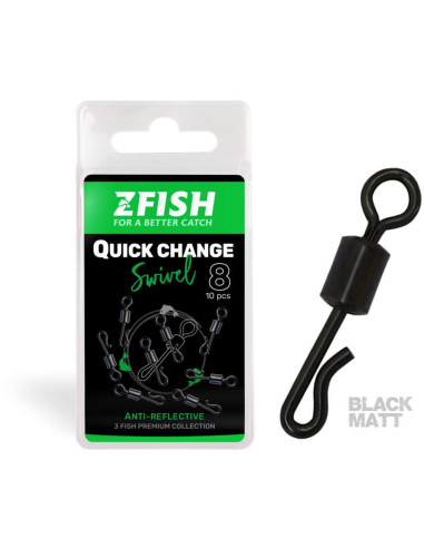 ZFISH Obratlík Quick Change Swivel Matt