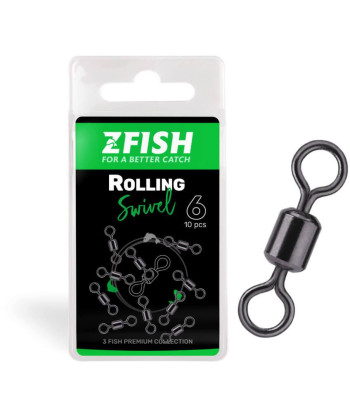 ZFISH Obratlík Rolling Swivel