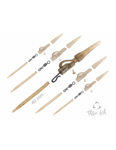 ZFISH Závěsky Lead Clip 3in1 Complete set