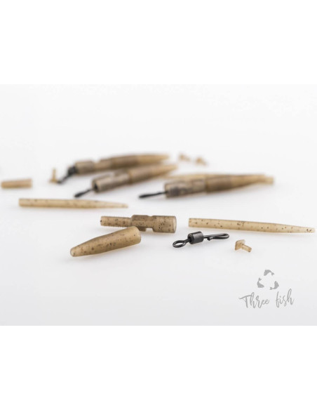 ZFISH Závěsky Lead Clip Set & Tail Rubber Cone