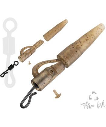 ZFISH Závěsky Lead Clip Set & Tail Rubber + QC