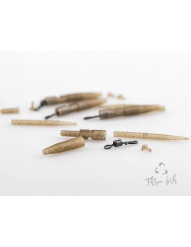 ZFISH Závěsky Lead Clip Set & Tail Rubber + QC